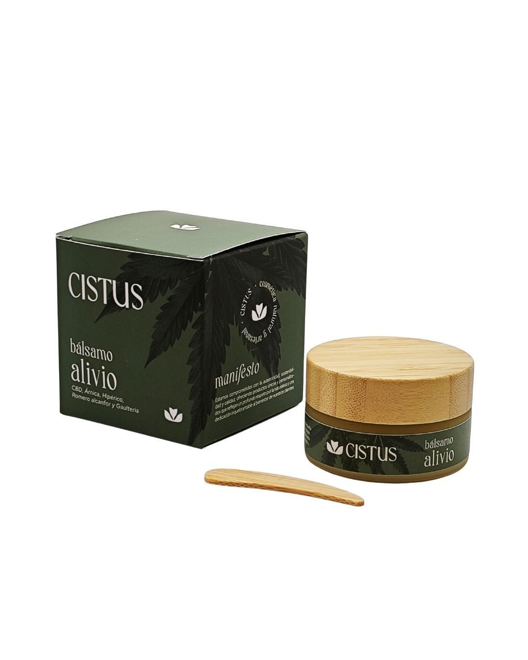 Bálsamo de masaje para molestias musculares y articulares con 10% CBD, Árnica e Hipérico | ALIVIO 30 ml_0
