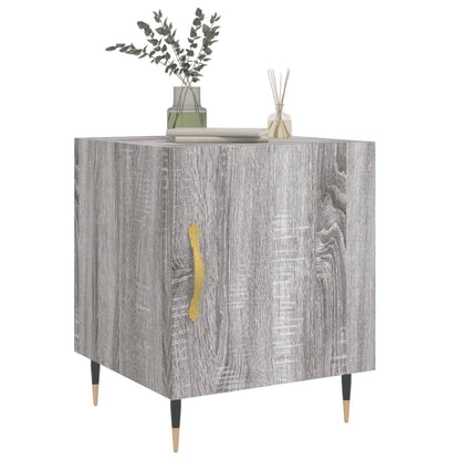 Mesitas Noche 2 Uds Madera Ingeniería Gris Sonoma 40x40x50 Cm_2
