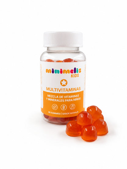 Gominolas Multivitamínico Para Niños Sabor Naranja 60 Ud_1
