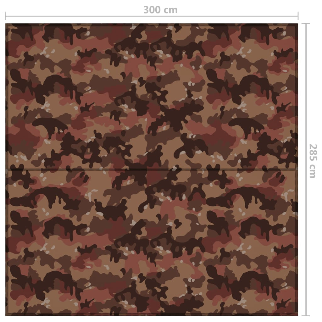 Vidaxl Lona De Exterior Camuflaje 3x2,85 M_2