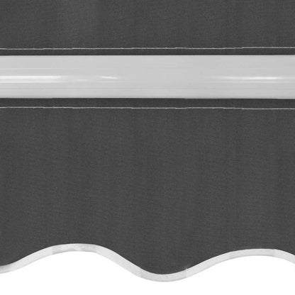 Toldo Plegable De Operación Manual 500 Cm Antracita_3
