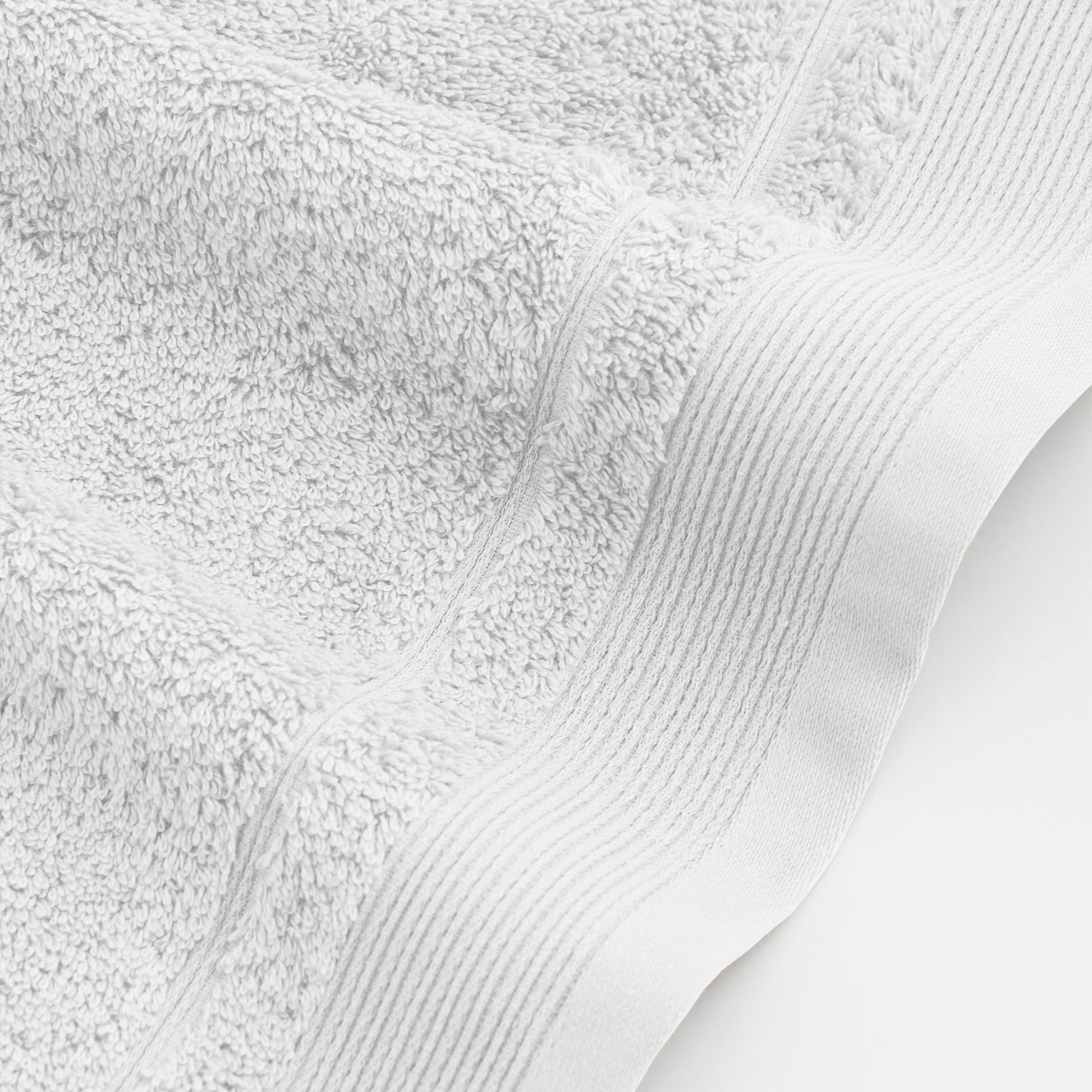Juego De Toallas De Baño 3 Piezas: Tocador, Lavabo Y Sabana - 100% Algodón, 500 Gr Blanco_1