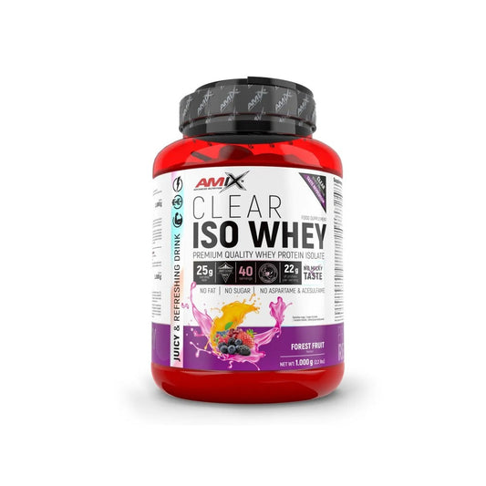 Clear Iso Whey 1 Kg Frutas Del Bosque