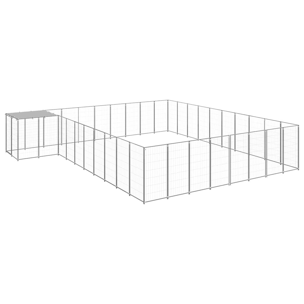 Perrera Plateada 25,41 M² Acero_0