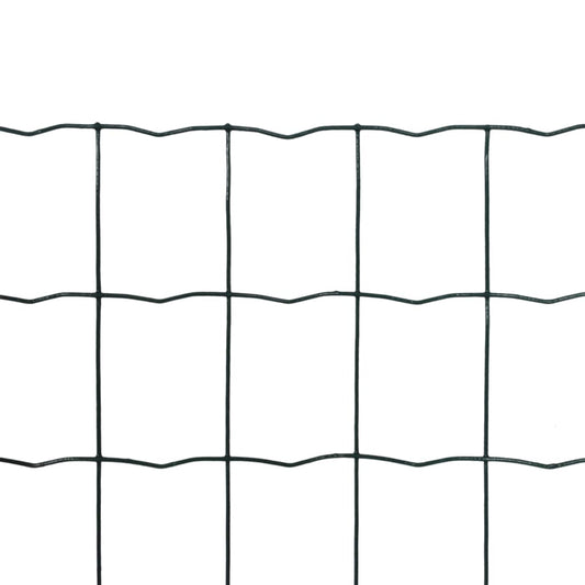 Set De Euro Valla Acero Verde 25x1,2 M / Vetonek_0