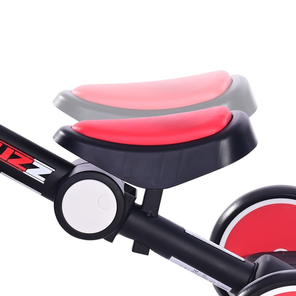 Triciclo Plegable Buzz Para Bebé Black Red_3