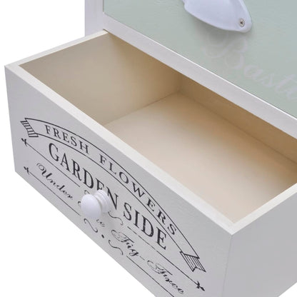 Mesitas De Noche De Estilo Francés De Madera 2 Unidades_4