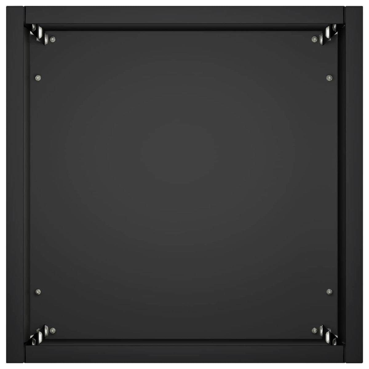Macetero De Jardín Negro 20 X 20 X 75 Cm Acero Laminado En Frío_3