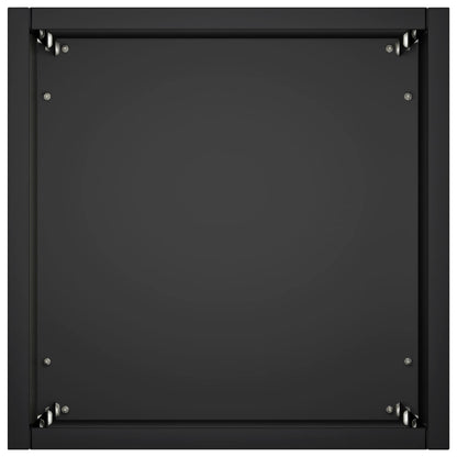 Macetero De Jardín 2 Uds. Negro 20 X 20 X 75 Cm_4