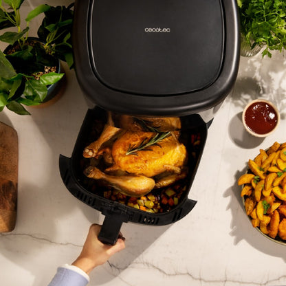 Freidora Sin Aceite 6 L De Aire Caliente Con Accesorios Cecofry Bombastik 6000 Full, 1700 W, Tecnología Perfectcook, Regulación De Temperatura Y Tie_3