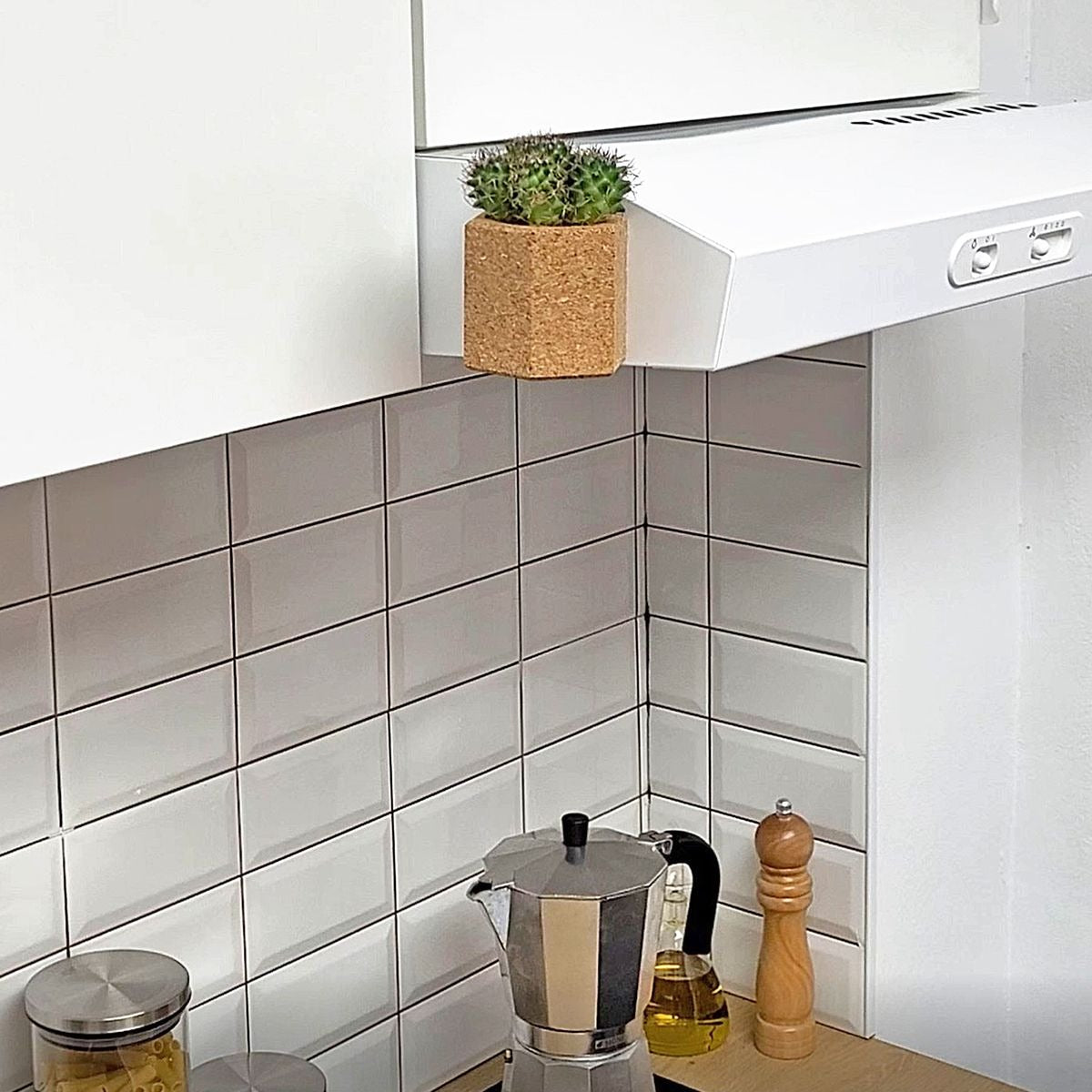 Cubo con imán de Pensamientos Hexágono