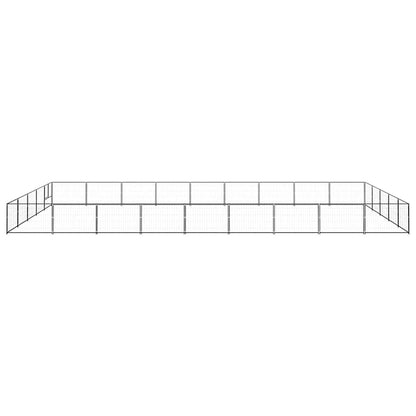 Perrera Acero 45 M² Negra_3