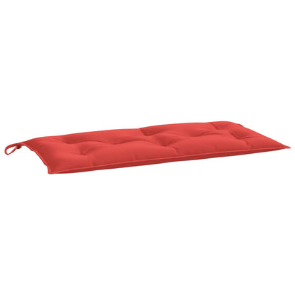 Vidaxl Cojín Para Banco De Jardín Tela Rojo 110x50x7 Cm_0