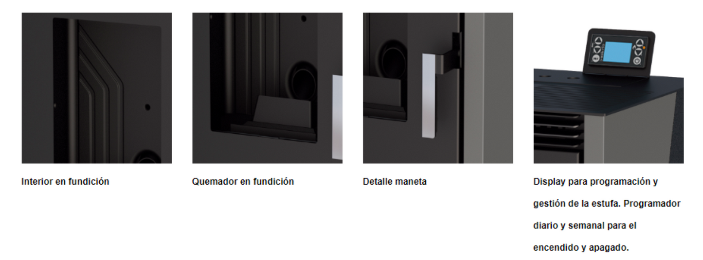 Bricosol Estufa De Pellet Boreal 12 Kw Marfil_3