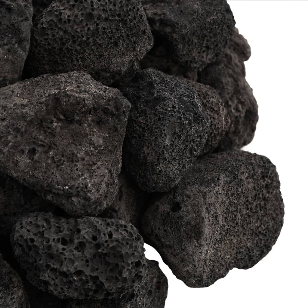 Vidaxl Rocas Volcánicas Negras 25 Kg 3-5 Cm_4