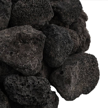 Vidaxl Rocas Volcánicas Negras 25 Kg 3-5 Cm_4