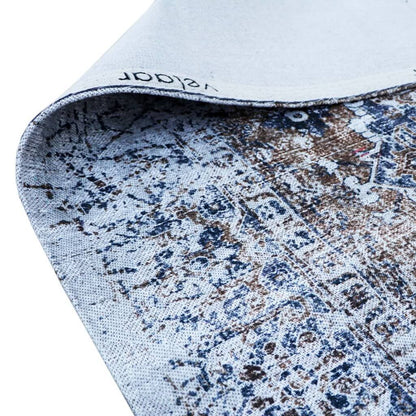 Dutch Lifestyle Alfombra Durban Genial Beige Y Azul 230x160 Cm_2
