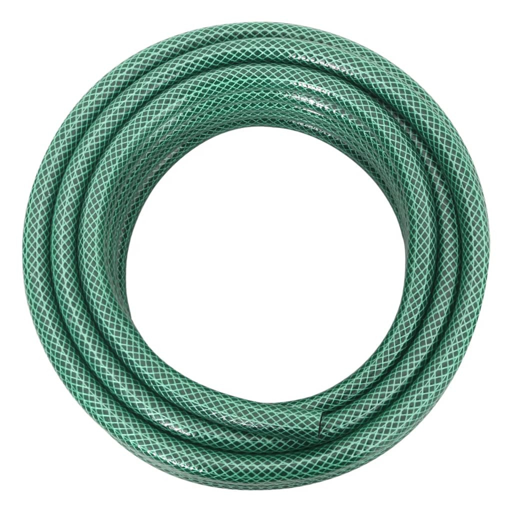 Vidaxl Manguera De Jardín Con Accesorios Pvc Verde 0,5 20 M_1