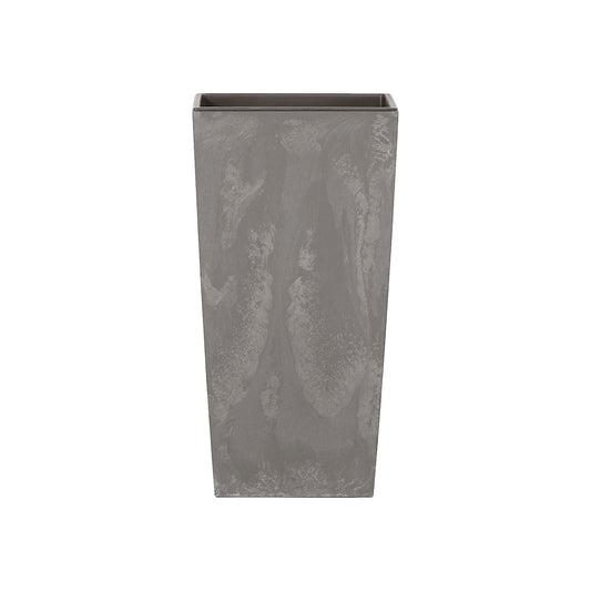 Maceta Urbi Square Beton Effect 2l., Dimensiones (mm) 126x126x200, Color Marengo_0