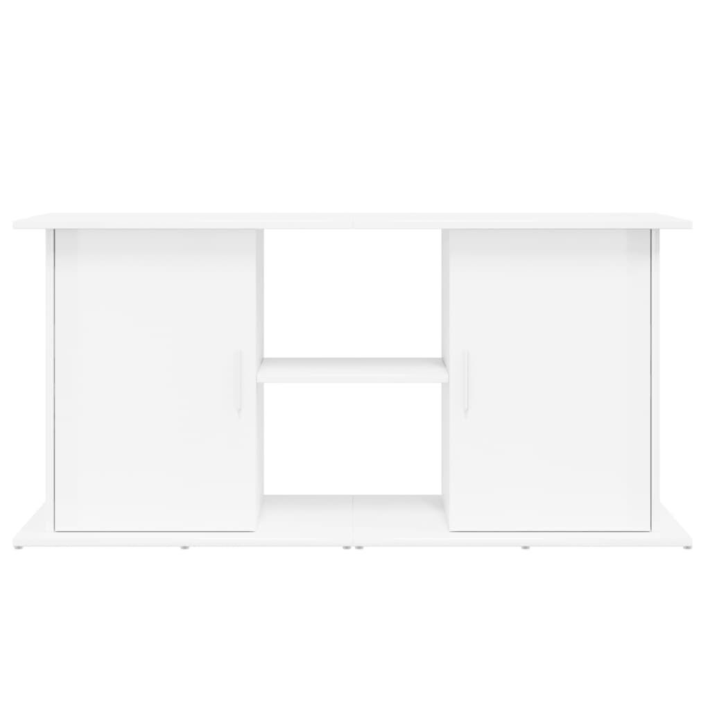 Vidaxl Soporte De Acuario Madera Ingeniería Blanco Brillo 121x41x58 Cm_4