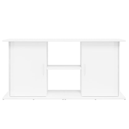 Vidaxl Soporte De Acuario Madera Ingeniería Blanco Brillo 121x41x58 Cm_4