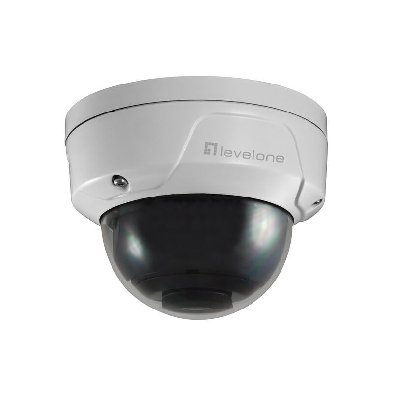 Levelone Ipcam Fcs-3090 Dome Out 5mp H.265 Ir 7w Poe_0