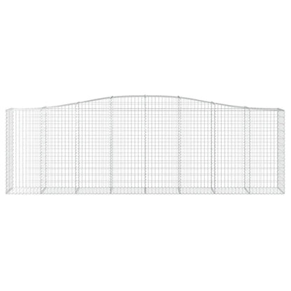 Cestas De Gaviones 25 Uds Forma De Arco Hierro 400x50x120/140cm_3