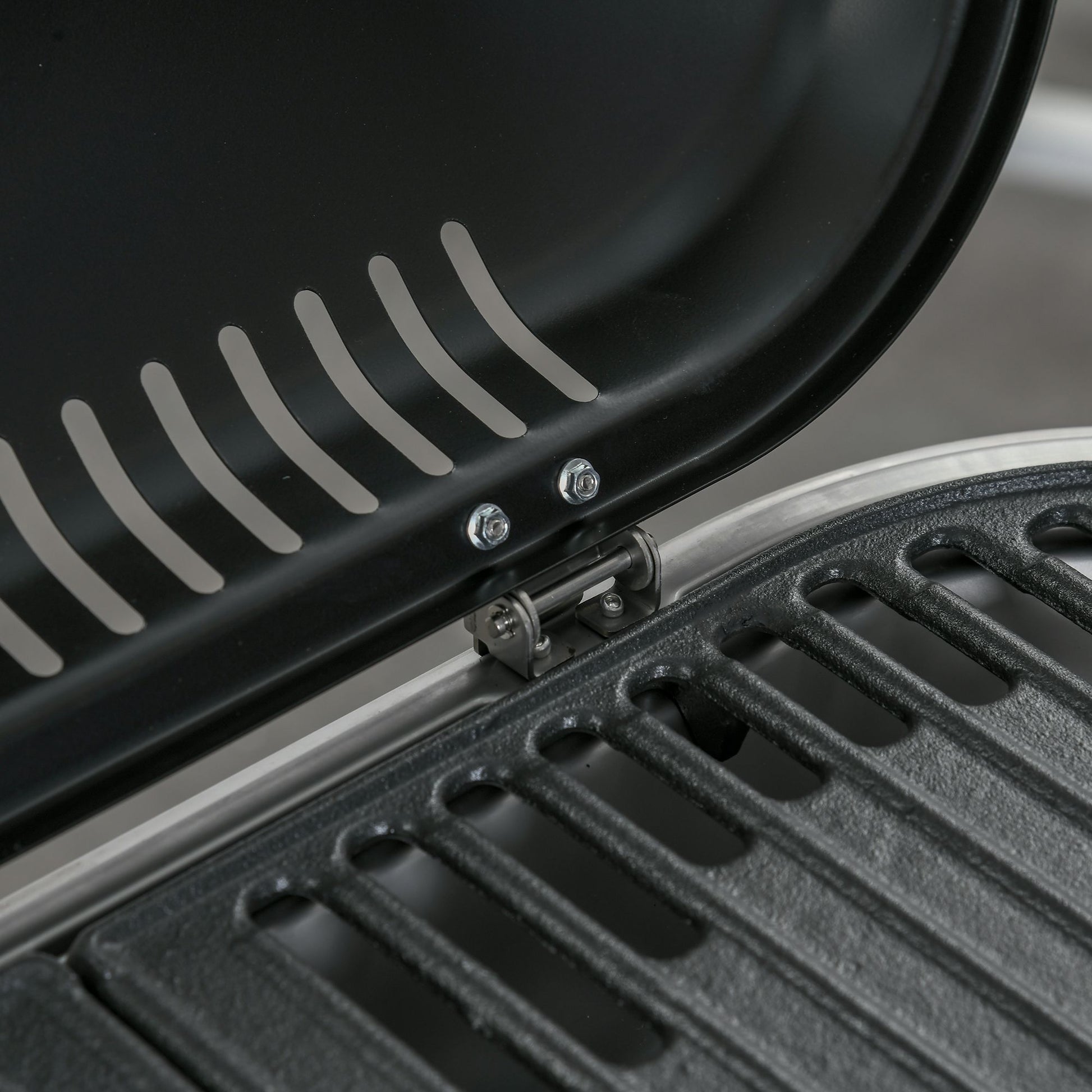 Outsunny Barbacoa De Gas Plegable Con 2 Quemadores 100x41,6x82,5 Cm Negro_3