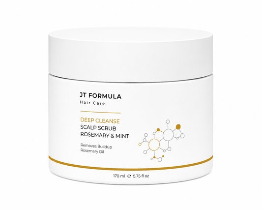 Exfoliante De Limpieza Profunda Para El Cuero Cabelludo Con Romero Y Menta_0