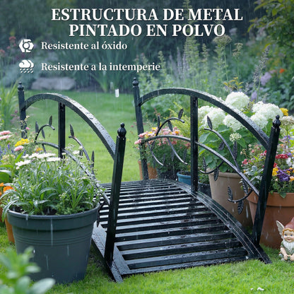 Outsunny Puente De Jardín Metálico_4