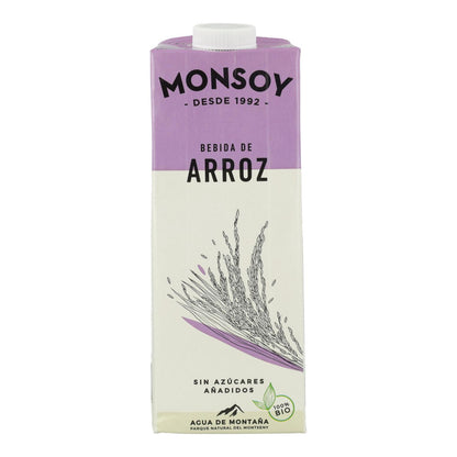 Pack 6 uds Bebida Arroz bio Monsoy 1L