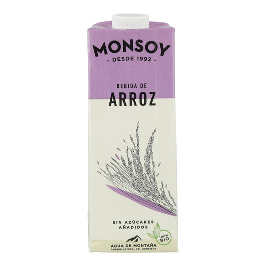 Bebida vegetal de Arroz Bio Monsoy 1 L