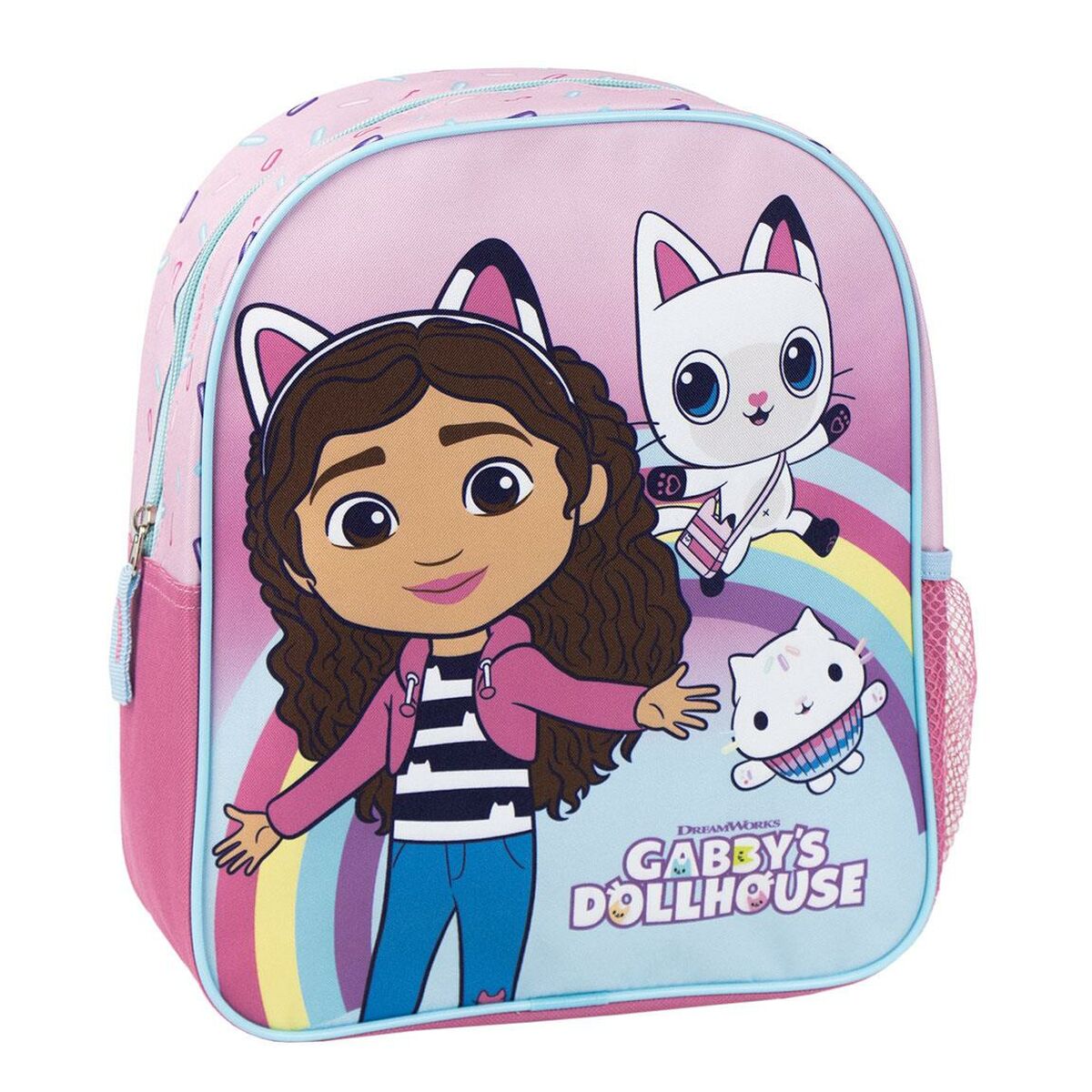 Mochila Escolar Gabby's Dollhouse Rosa 25 X 20 X 30 Cm / Vetonek_1