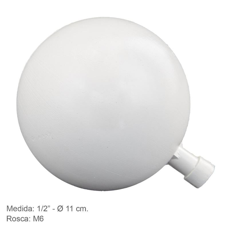 Boya Plastico 1/2 X 11 Ø Cm. Rosca M6._0
