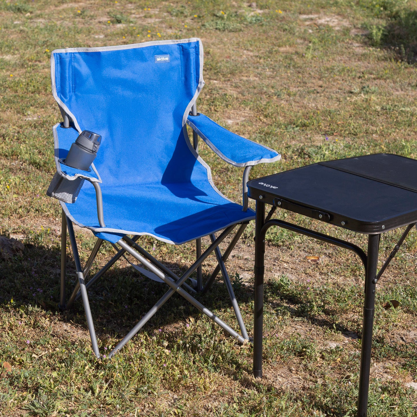 Aktive Pack Playa Con Silla Plegable + Nevera Rígida 24l (2 Piezas)_5