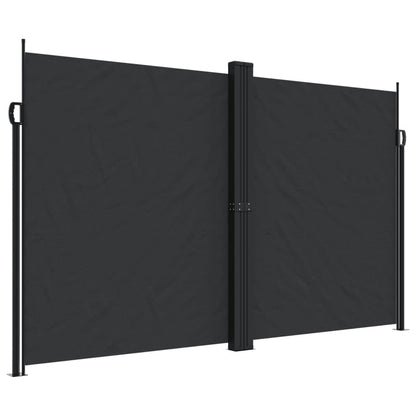 Vidaxl Toldo Lateral Retráctil Negro 200x1200 Cm_0