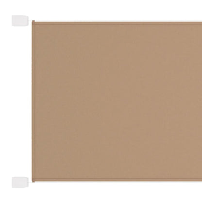 Vidaxl Toldo Vertical Tela Oxford Gris Taupé 100x420 Cm_0