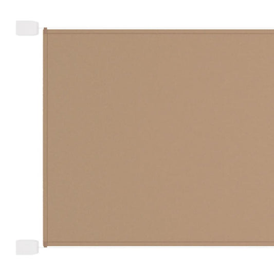 Vidaxl Toldo Vertical Tela Oxford Gris Taupé 100x420 Cm_0