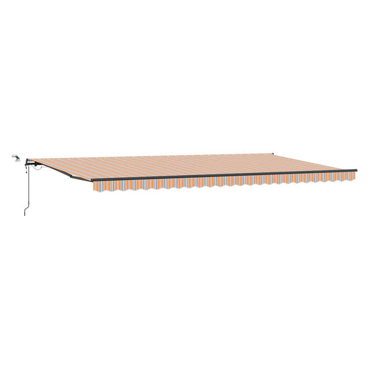 Toldo Retráctil Multicolor 600 X 300 Cm Poliéster_0