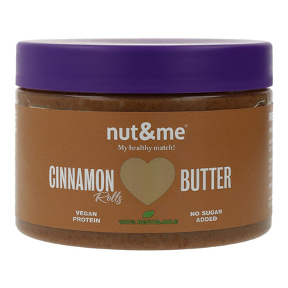 Crema de pecanas Cinnamon Roll de nueces y almendras Nut&Me 250 gr_