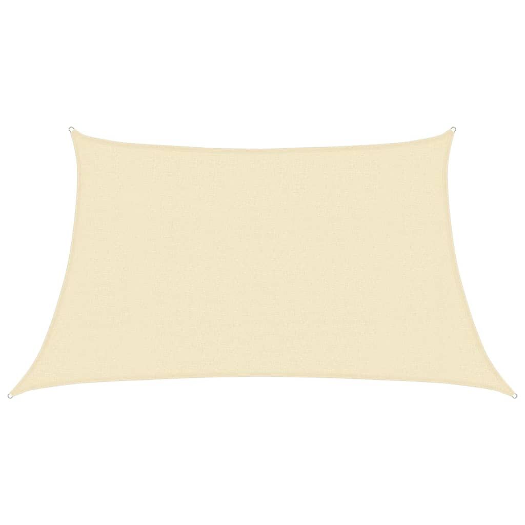Vidaxl Toldo De Vela Hdpe Crema 160 G/m² 3/4x2 M_0