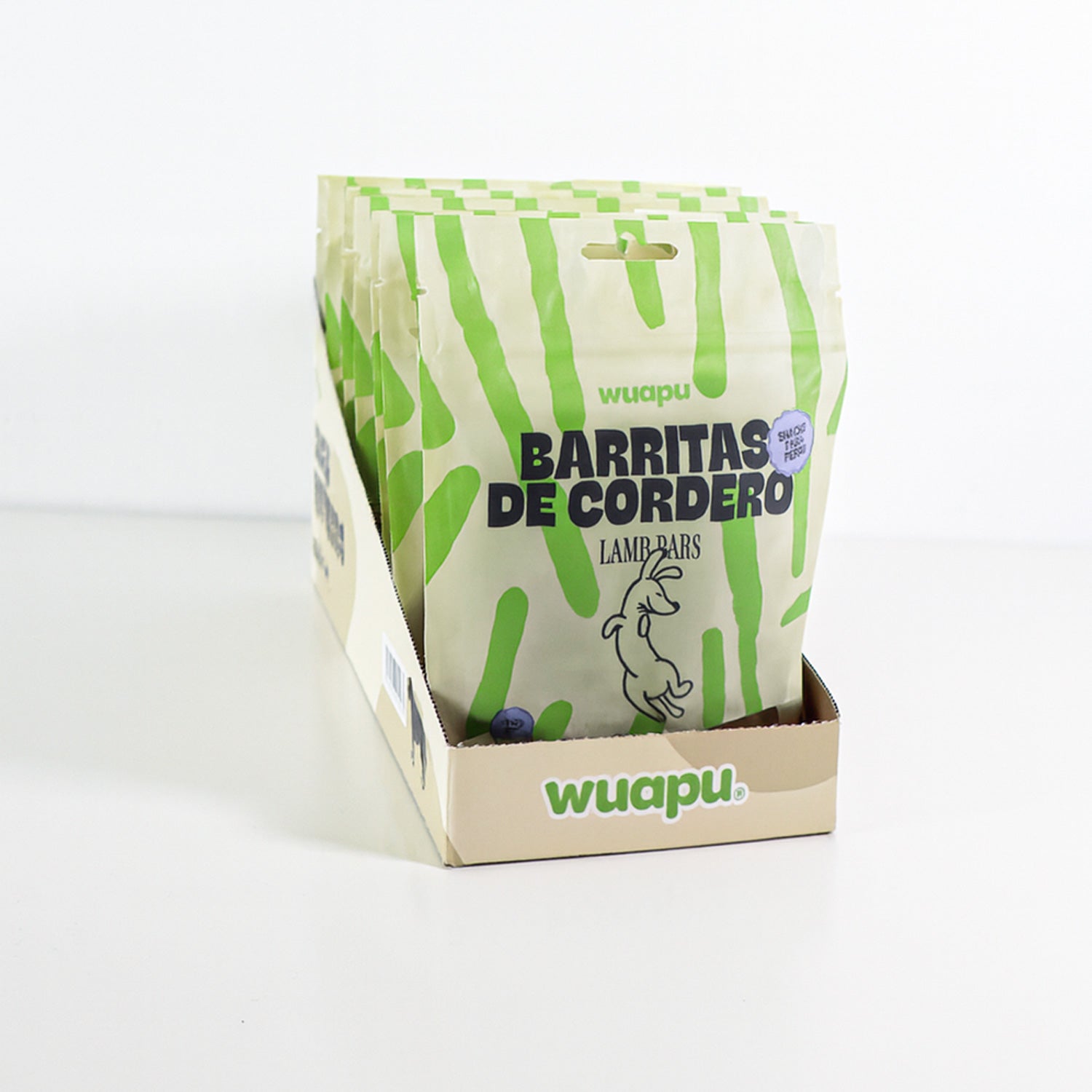 Snack Para Perro En Barritas Semihúmedas De Salmón 12 Paq X (100gr) Wuapu_4