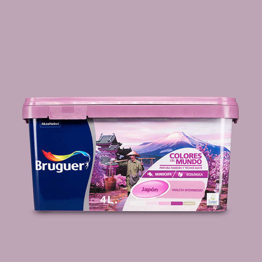 Pintura Plástica cdm - 4 L - Japón - Violeta Intermedio_0