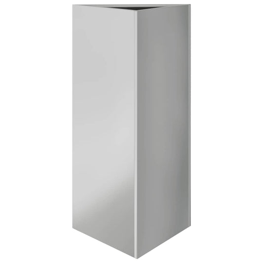 Jardinera Triangular Acero Galvanizado 40x34,5x75 Cm_0
