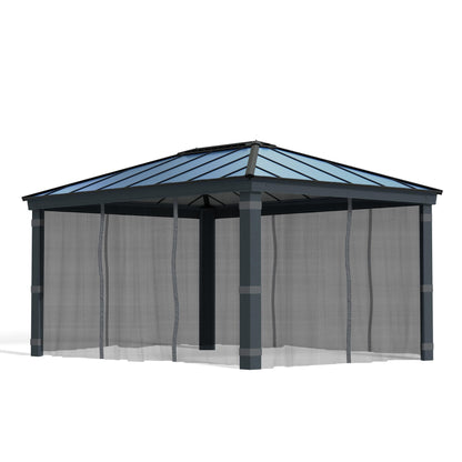 Set Mosquietas para gazebo cenador Dallas 360x843 cm