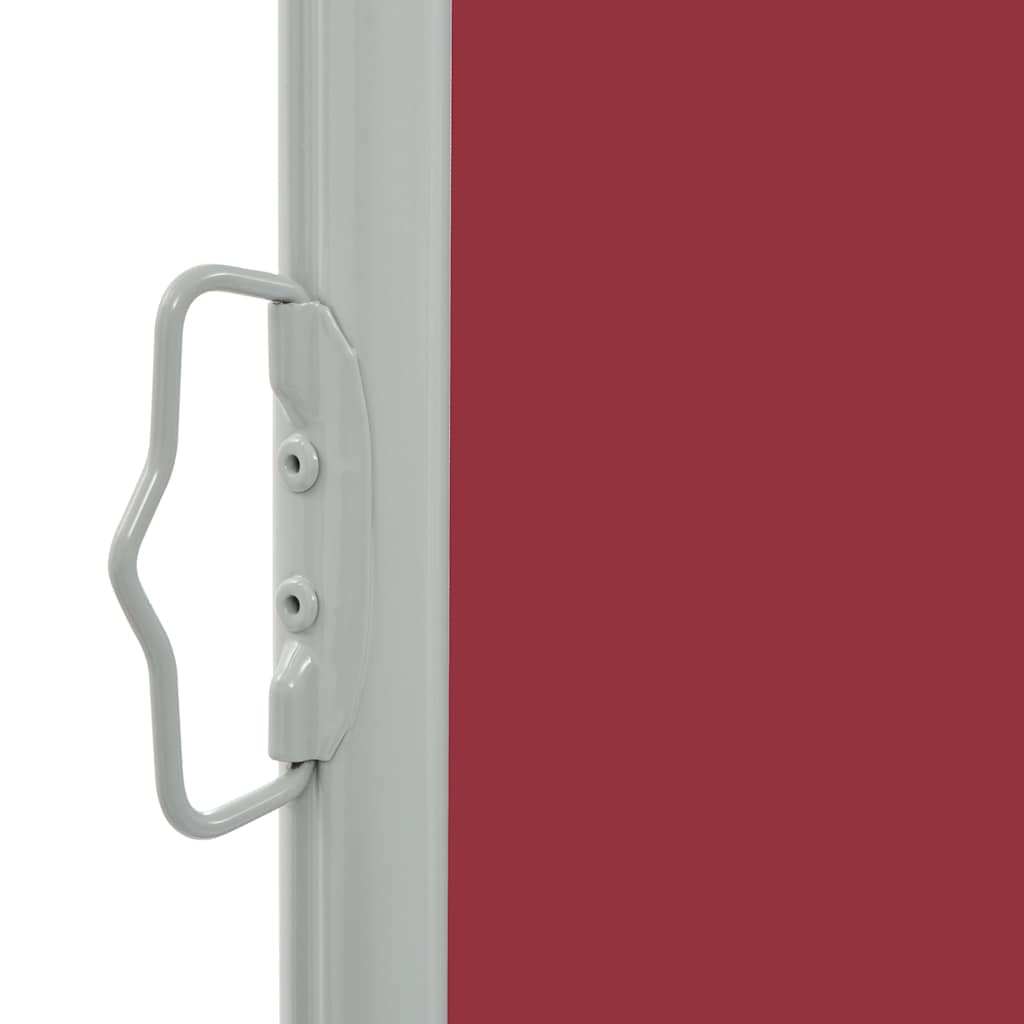 Vidaxl Toldo Lateral Retráctil De Jardín Rojo 160x300 Cm_4
