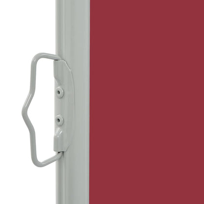 Vidaxl Toldo Lateral Retráctil De Jardín Rojo 160x300 Cm_4