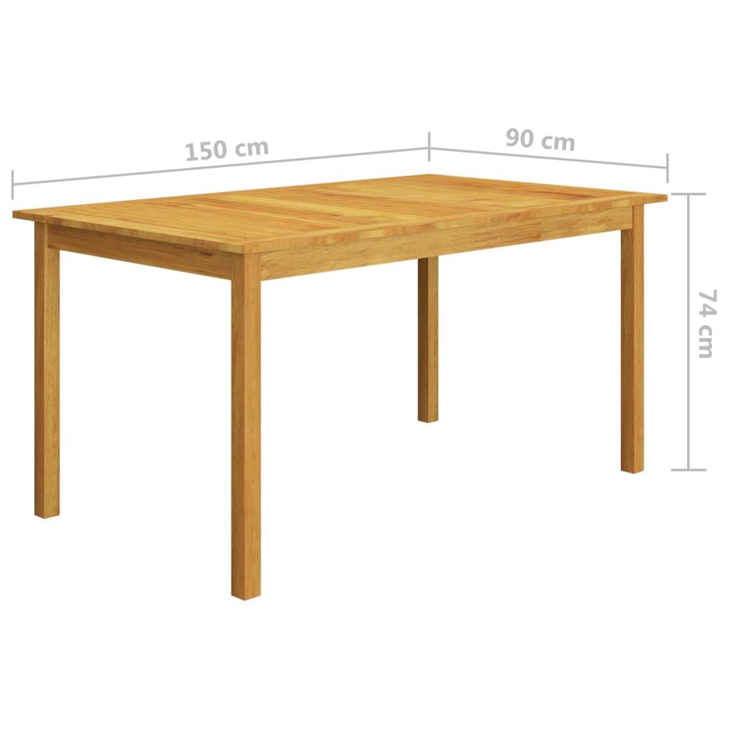 Vidaxl Juego De Comedor De Jardín De 7 Piezas Negro_2