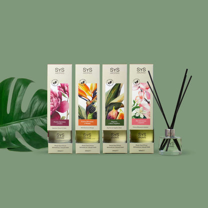 Ambientador Mikado Flor de Cerezo y Jazmín Botanical SYS Aromas 100 ml | Floral y Dulce | Sin Alcohol_3