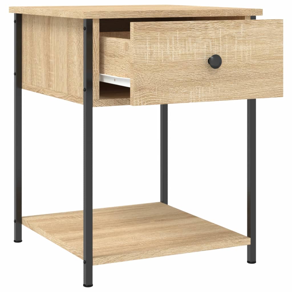 Mesitas Noche 2 Uds Madera Ingeniería Roble Sonoma 44x45x58 Cm_4